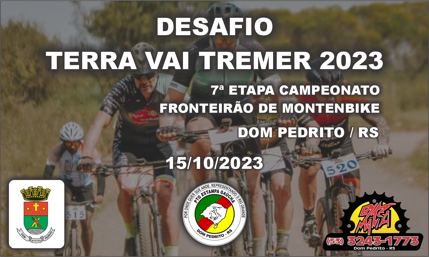 Desafio a terra vai tremer 2023 - 7 etapa do fronteirao de mountain bike