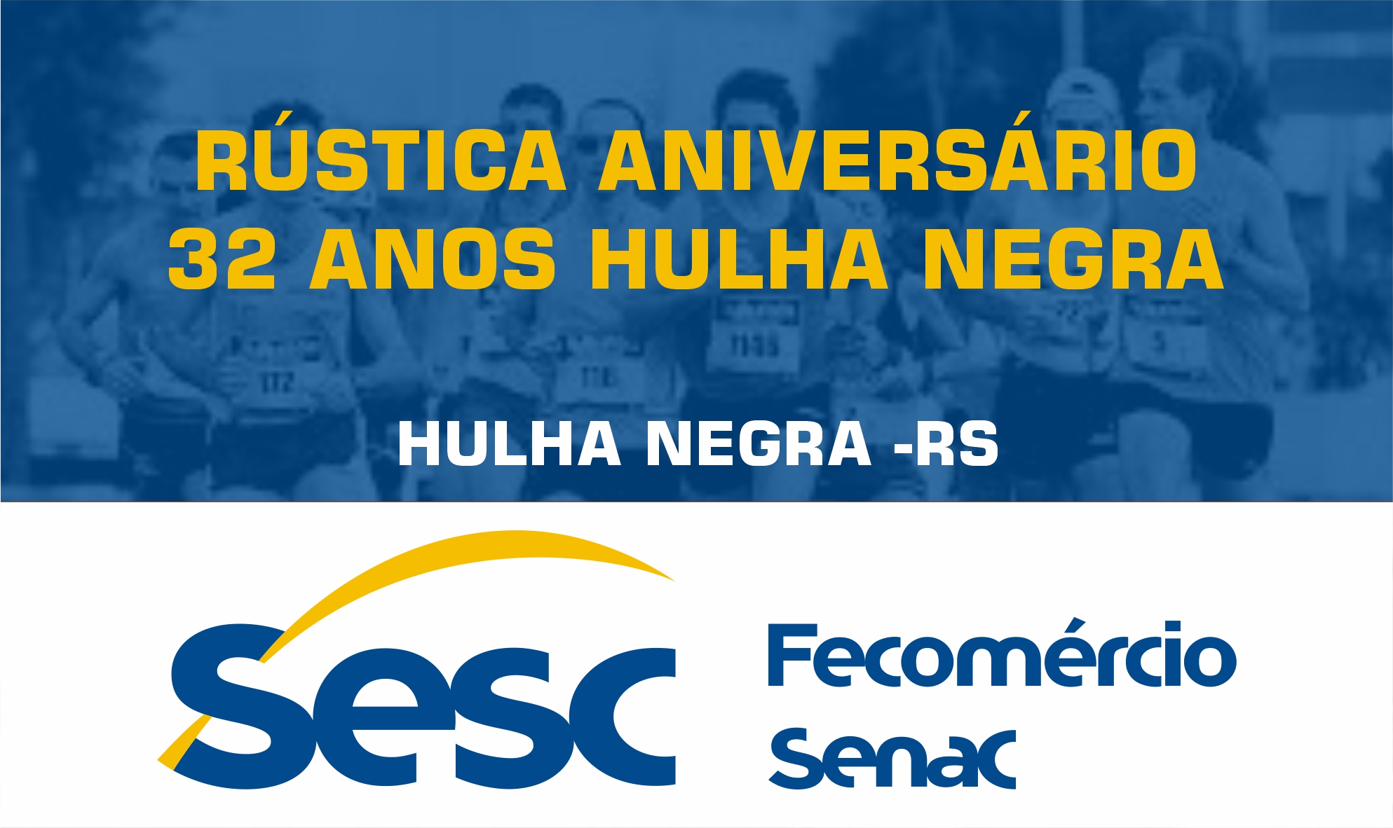 SESC - Rústica Aniversário 32 Anos Hulha Negra