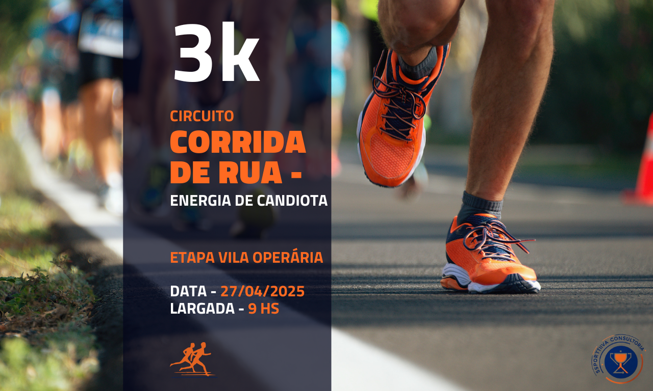 CORRIDA DE RUA ENERGIA DE CANDIOTA - ETAPA VILA OPERÁRIA